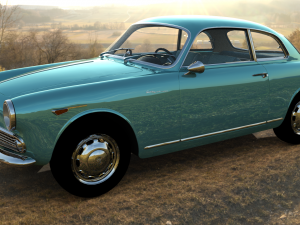 Alfa Romeo Giulietta Sprint Veloce 1958 Model 3D