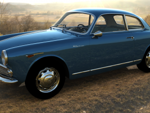 Alfa Romeo Giulietta Sprint Veloce 1958 Model 3D