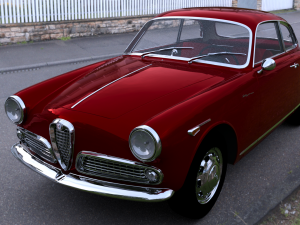 Alfa Romeo Giulietta Sprint Veloce 1958 Model 3D