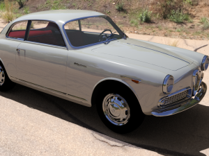 Alfa Romeo Giulietta Sprint Veloce 1958 Model 3D