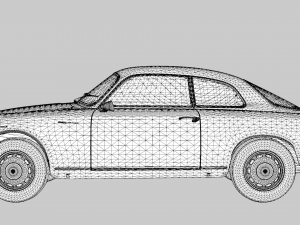 Alfa Romeo Giulietta Sprint Veloce 1958 Model 3D