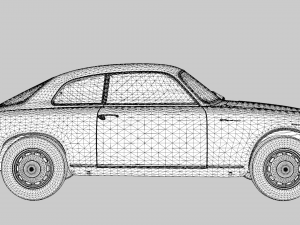 Alfa Romeo Giulietta Sprint Veloce 1958 Model 3D