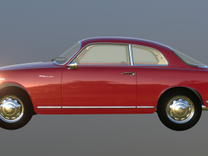 Alfa Romeo Giulietta Sprint Veloce 1958 Model 3D