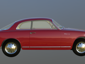 Alfa Romeo Giulietta Sprint Veloce 1958 Model 3D