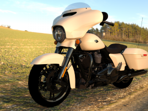 Harley Davidson Street Glide 2021 3D Model