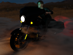 Harley Davidson Street Glide 2021 3D Model