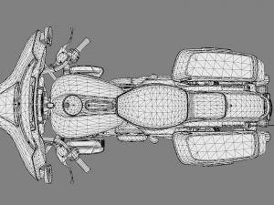 Harley Davidson Street Glide 2021 3D Model