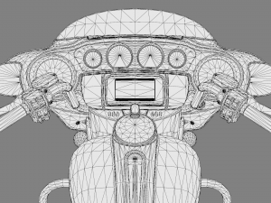 Harley Davidson Street Glide 2021 3D Model