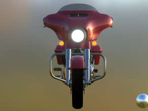 Harley Davidson Street Glide 2021 3D Model