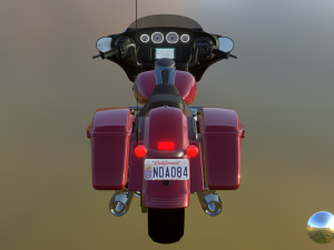 Harley Davidson Street Glide 2021 3D Model