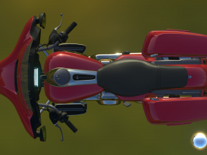 Harley Davidson Street Glide 2021 3D Model
