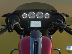 Harley Davidson Street Glide 2021 3D Model