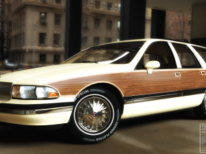 Buick Roadmaster Estate Wagon 1991 3D Модель