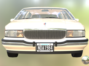 Buick Roadmaster Estate Wagon 1991 3D Модель