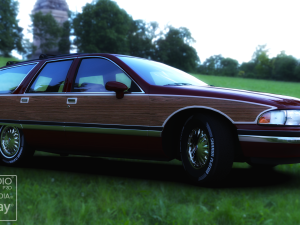 Buick Roadmaster Estate Wagon 1991 3D Модель