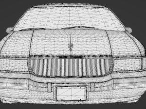 Buick Roadmaster Estate Wagon 1991 3D Модель
