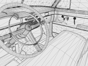 Cadillac Coupe DeVille 1949 3D Modell