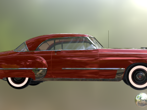 Cadillac Coupe DeVille 1949 3D Modell