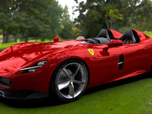 Ferrari Monza SP2 2019 3D Model
