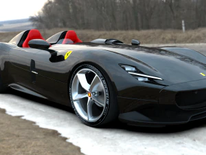 Ferrari Monza SP2 2019 3D Model