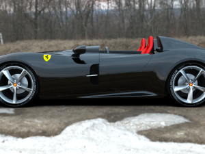 Ferrari Monza SP2 2019 Modèle 3D
