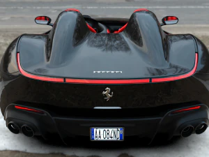 Ferrari Monza SP2 2019 3D Model