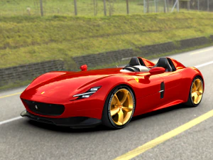 Ferrari Monza SP2 2019 3D Model