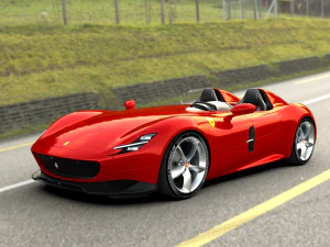 Ferrari Monza SP2 2019 3D Model