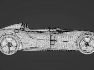 Ferrari Monza SP2 2019 3D Model