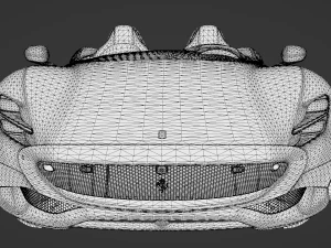 Ferrari Monza SP2 2019 3D Model