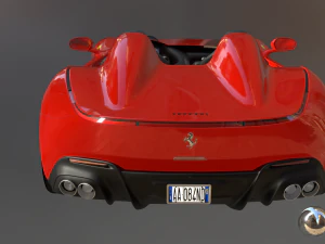 Ferrari Monza SP2 2019 3D Model