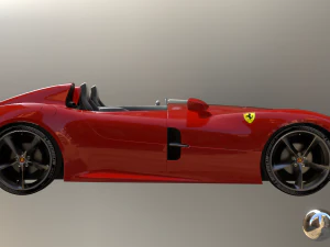 Ferrari Monza SP2 2019 3D Model