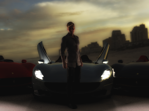 Ferrari Monza SP2 2019 for Daz Studio Modèle 3D