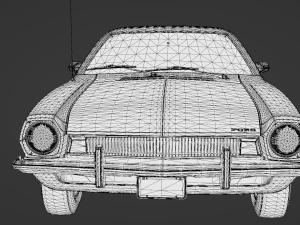 Pinto 1973 3D Model