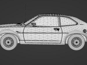 Pinto 1973 3D Model