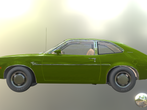 Pinto 1973 3D Model