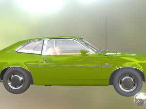 Pinto 1973 3D Model