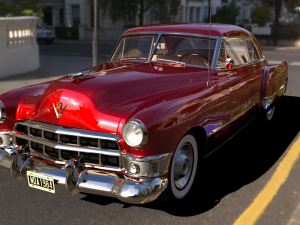 Cadillac Coupe DeVille 1949 for Daz Studio Model 3D