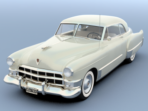 Cadillac Coupe DeVille 1949 for Daz Studio Model 3D