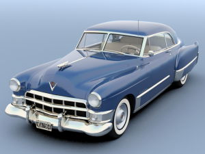 Cadillac Coupe DeVille 1949 for Daz Studio Model 3D