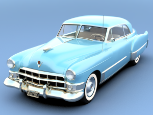 Cadillac Coupe DeVille 1949 for Daz Studio Model 3D