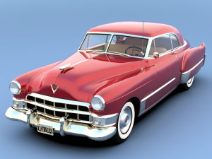 Cadillac Coupe DeVille 1949 for Daz Studio Model 3D