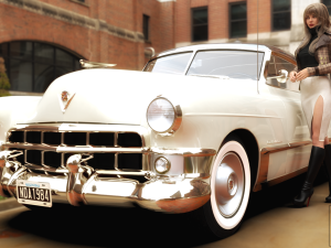 Cadillac Coupe DeVille 1949 for Daz Studio Model 3D