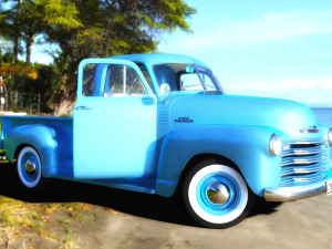 Chevy Pickup style 1951 for Daz Studio Modelo 3D