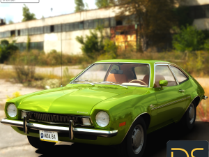 Pinto 1973 for Daz Studio 3D Model