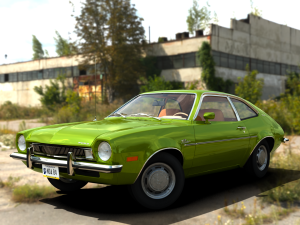 Pinto 1973 for Daz Studio Modelo 3D
