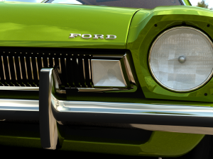 Pinto 1973 for Daz Studio Modelo 3D