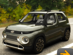 Hyundai 2023 for Daz Studio 3Dモデル