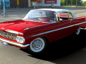 Chevrolet Impala Convertible 1959 3D Model