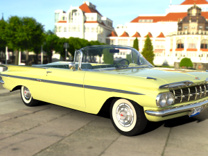 Chevrolet Impala Convertible 1959 3D Model
